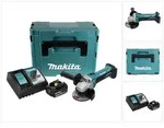 Makita DGA 452 RM1J Akku Winkelschleifer 18 V 115 mm + 1x Akku 4,0 Ah +...