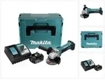 Makita DGA 452 RF1J Akku Winkelschleifer 18 V 115 mm + 1x Akku 3,0 Ah +...