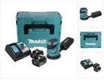 Makita DBO 180 RFJ Akku Exzenterschleifer 18 V 125 mm + 2x Akku 3,0 Ah +...