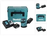 Makita DBO 180 RF1J Akku Exzenterschleifer 18 V 125 mm + 1x Akku 3,0 Ah +...
