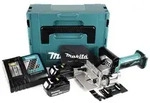 Makita DPJ 180 RMJ 18 V Li-Ion Akku Nutfr&auml;se im Makpac + 2 x 4,0 Ah Akkus +