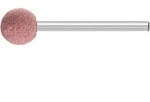 Schleifstift - PFERD Poliflex&reg; - Schaft-&Oslash; 3 mm - Kugelform - f&uuml;r Stahl, Edelstahl,