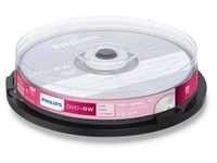 Philips DN4S4B10F - 10 x DVD-RW - 4.7 GB (120 Min.) - 1x - 4x - Spindel