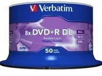 Verbatim DVD+R DL 8.5GB/240Min/8x VERBATIM 43758(VE50)