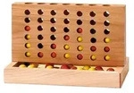 Toys pure HS035 Toys Pure Vier gewinnt Spiel, natur