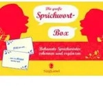 Die gro&szlig;e Sprichwort-Box (Spiel) Bekannte Sprichw&ouml;rter erkennen und erg&auml;nzen