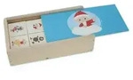 Holz-Domino Unser Sandm&auml;nnchen und seine Freunde (Kinderspiel)