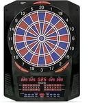 Carromco Topaz-901 Elektronische Dartscheibe inkl. Softdarts und Netzteil f&uuml;r 1&ndash;8