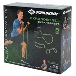 SCHILDKR&Ouml;T Expander-Set, 3-teilig, schwarz/gr&uuml;n