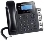Grandstream SIP GXP-1630 Entry High-End Schnurgebundenes Telefon, VoIP PoE LC-Display