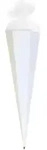 ROTH Bastelschult&uuml;te mit Verschluss, 850 mm, wei&szlig;