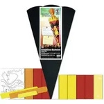 Schult&uuml;ten-Bastelset 68cm Feuerdrache