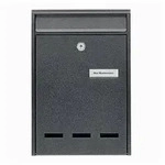 Burg W&auml;chter 61000 POCKET 5871 E Briefkasten Stahl Eisen Schl&uuml;sselschloss