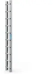 Dachleiter 10Sprossen L.2,8m B.340mm G.4,8kg Alu.natur Holm-H.110mm Zarges