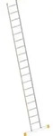Layher Sprossenanlegeleiter Topic 1054 mit Traverse, 18 Sprossen, L&auml;nge 5,10 m