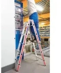Sprossenstehleiter beids.2x10 Sprossen AH 3,57m