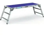 Arbeitsplattform Alu 3Stufen klappbar Plattform R13-Belag B1700xT600mm ZARGES