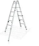 Zarges Stehleiter 41938| 2 x 8 Sprossen
