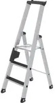 MUNK G&uuml;nzburger Steigtechnik 41503 Aluminium Stufen-Stehleiter Arbeitsh&ouml;he (max.):