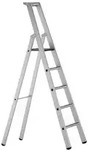 ZARGES 41375 Aluminium Stufen-Stehleiter klappbar 8.2 kg