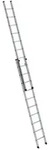MUNK Aluminium-Schiebeleiter 2-teilig ohne Traverse 2x10 Sprossen