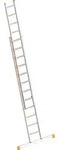 Layher Schiebeleiter Topic 1035 mit Traverse 3,40-6,00 m