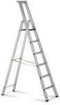 ZARGES 41376 Aluminium Stufen-Stehleiter klappbar 9.4 kg