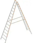 Layher Sprossenstehleiter Topic 1039, Sprossen: 14