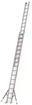 Hymer Seilzugleiter, zweiteilig, 2x18 Sprossen, L&auml;nge eingef. 5,30 m / ausgef. 9,22