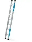 Sprossen-Anlegeleiter Alto L 7Sprossen L.2,21m Arbeits-H.3,05m Alu.geb&ouml;rdelt