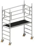 Layher Rollger&uuml;st Uni Leicht Standard-Aufbau 3,11m AH