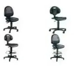 Topstar Arbeitsstuhl TEC 20, Poly Urethan (PU), schwarz Spezial-Muldensitz, stabiles