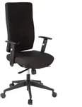 B&uuml;rostuhl Drehstuhl PRO-TEC 300 Stoff schwarz hjh OFFICE