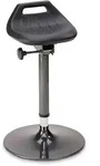 Stehhilfe Integralschaum Sitz-H.650-850mm STA anthrazit Tellerfu&szlig; BIMOS