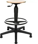 "Topstar Drehhocker "TEC 60 Counter", aus Holz"