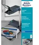 Avery Zweckform Inkjetfolie 2504 Sensor kurz glasklar 50 St./Pack.