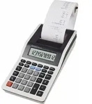 Rebell PDC10 Tischrechner druckend lichtgrau