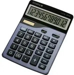 Olympia LCD 5112 Tischrechner Blau Display (Stellen): 12 solarbetrieben,