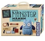 Monster n&auml;hen, Bastelbox Kreativer N&auml;hspa&szlig; mit gruseligen Monstern