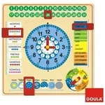 Jumbo Goula Kalender-Uhr D51309