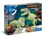 Clementoni Clemen Ausgrabungs-Set T-Rex & Tricerato| 69408 - 350 x 260 x 70 mm