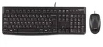 Logitech MK120 USB Tastatur, Maus-Set Englisch, QWERTY Schwarz