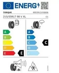 TORQUE Ganzjahresreifen 215/55 R17 TL 98V TQ025