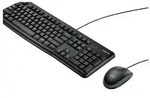 Logitech Desktop MK120 - Tastatur-und-Maus-Set - USB - Portugiesisch