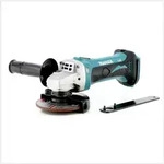 Makita DGA 452 RYJ Akku Winkelschleifer 18V 115mm + 2x Akku 1,5Ah + Ladeger&auml;t +