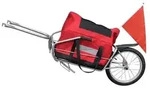vidaXL Fahrradanh&auml;nger Einrad mit Tasche