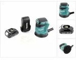 Makita DBO 180 Y1 18 V Akku Exzenterschleifer + 1x Akku 1,5 Ah - ohne Ladeger&auml;t