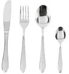 "solex 393424 Besteckset "Luna" 24tlg. ES, silber (1 Set)"