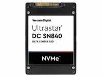 "WD Ultrastar DC SN840 WUS4C6464DSP3X1 - SSD - 6400 GB - intern - 2.5" (6.4 cm)...
