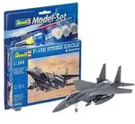 Modellbausatz mit Basiszubeh&ouml;r, F-15E Strike Eagle & bombs, 70 Teile, ab 12 Jahren